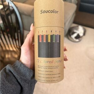 Soucolor 72 Colored Pencils Set